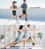 Ankle Weights A Pair of 1/2/3/4/6/8/10/12/20 LBS Wrist Leg Arm Weights for Women Men kids child with Adjustable Straps, Strength weighted for Physical Therapy Running Walking Fitness Gym Workout