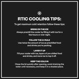 RTIC 22 QT Ultra-Light Wheeled Cooler with Handle, Hard Insulated Portable Ice Chest Box for Beach, Drink, Beverage, Camping, Picnic, Fishing, Boat, Barbecue