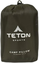TETON Sports Camp Pillow; Great for Travel, Camping and Backpacking; Washable
