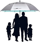 G4Free 47/54/62/68 Inch UV Protection Golf Umbrella Auto Open Vented Double Canopy Oversize Extra Large Windproof Sun Rain Umbrellas