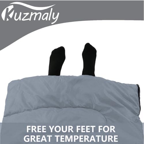 Camping Sleeping Bag 3 Seasons Lightweight &Waterproof with Compression Sack Camping Sleeping Bag Indoor & Outdoor for Adults & Kids