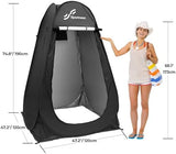 Sportneer Pop Up Privacy Shower Tent, Portable Changing Room Pop Up Changing Tent 75inches x 47inches x 47inches Shower Tent with Carry Bag for Camping & Beach, Easy Set Up, Foldable