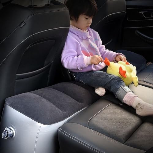 Car Air Mattress Back Seat Gap Pad Fill Extender Mattress for SUV Dogs Kids Adults Travel Bed Cushion Camping Air Couch Sleeping Rest Inflation Bed