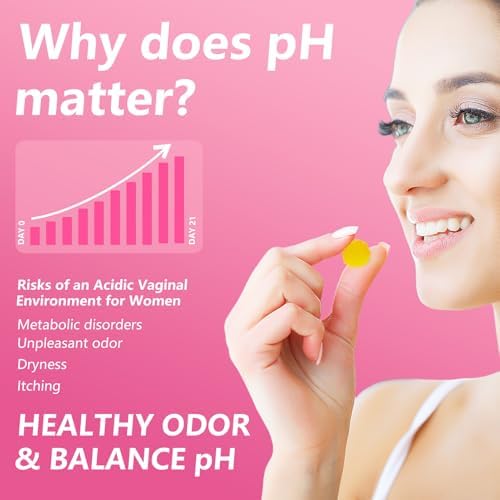 Her Juicy Feminine Probiotics Gummies,Women's Health - Supports ph Balance,with Slippery Elm, Prebiotics & Lactobacillus Blend, Immune System, Pineapple Flavor-60 Gummies (2)