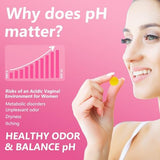 Her Juicy Feminine Probiotics Gummies,Women's Health - Supports ph Balance,with Slippery Elm, Prebiotics & Lactobacillus Blend, Immune System, Pineapple Flavor-60 Gummies (2)