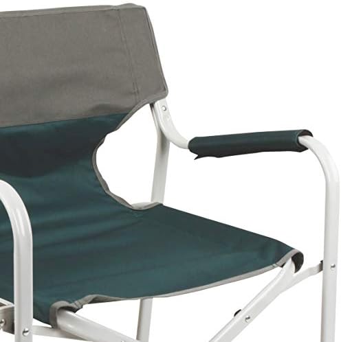Coleman Outpost Elite Folding Camp Chair with Side Table & Cup Holder, Weather-Resistant Portable Chair with Arm Rests