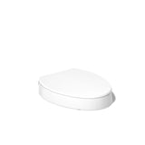 KOHLER 25875-0 Hyten 3" Height, Elevated Soft Close Elongated Toilet Seat, Contoured Seat with Grip-Tight Bumpers, Quick-Attach Hardware, No Slam Toilet Seat, White