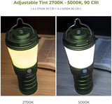 Sofirn BLF LT1 Lantern, Rechargeable Camping Waterproof Light Stepless Adjustable Color Temperature 2700K - 5000K 90 CRI, with USBA to USBC Cable and Anduril 2.0 UI (Carry Case Excluded)