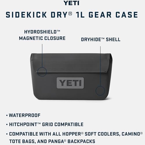 YETI Sidekick Dry Waterproof Gear Case and Bag Accessory