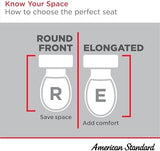 American Standard 5503A00B.020 Slow Elongated Closed Front Toilet Seat, White