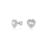 Ariana Grande Pierced Stud Crystal Earrings in Rhodium Finish - Part of the Ariana Grande x Swarovski Capsule Collection