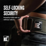 Self-Locking Weight Lifting Belt - Premium Weightlifting Belt for Serious Functional Fitness, Weight Lifting, and Olympic Lifting Athletes - Lifting Support for Men and Women - Deadlift Training Belt