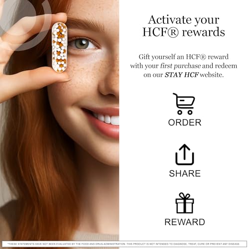 HCF A20 Microbead Brain Health Supplements for Adults for Memory, Focus, Calm, Mood, Alertness, Attention, Vision, Sleep, Immune System, 20 Premium Nootropic Nutrients Multivitamin & 7 Advances® Tech