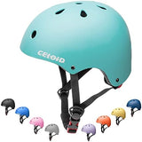 Kids Bike Helmet,Toddler Skateboard Helmets for Ages 2-3-5-8-14 Years Boys Girls，Adjustable Multi-Sport Bicycle Skateboarding Football Roller Skating Scooter Rollerblade Balance Bike Helmet