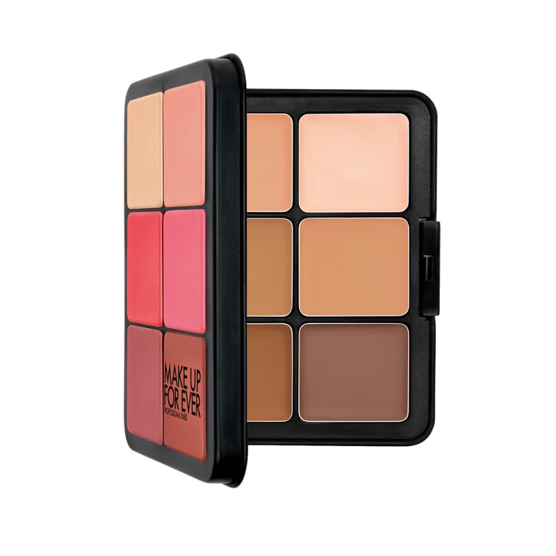 HD Skin Face Essentials Palette with Highlighters - Light to Medium - Harmony 1 by Make Up For Ever for Women for Face and Cheek