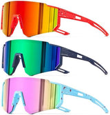 3PACK Kids Sunglasses Polarized Youth Baseball Sunglasses Boys Girls Softball Cycling UV400 Protection Goggles