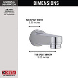 Delta Faucet RP17453SS Pull-Down Diverter, Stainless Tub Spout