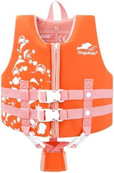 Gogokids Toddler Swim Vest, Kids Floaties – Boys & Girls Buoyancy Jacket, Swimming Aid for Pool & Beach, Fits 2-8 Years / 22-60 lbs
