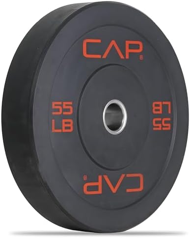 CAP Barbell Rubber Olympic Bumper Plate | Multiple Options/Colors