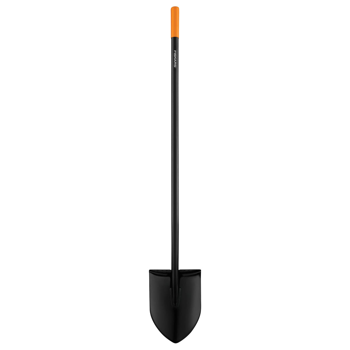 Fiskars 57" Garden Digging Shovel, Heavy Duty Steel Tool, Straight Handle