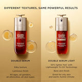 Clarins NEW Double Serum Light | Anti Aging Serum | Visibly Firms, Smoothes, Boosts Radiance and Refines Pores | 24H Hydration | Light Texture | Great for Combination to Oily Skin and Humid Climates