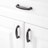 KOOFIZO 10 Pack 3 Inch Oil Rubbed Bronze Kitchen Cabinet Pulls Rubbed Bronze Cabinet Handles Bronze Cabinet Hardware for Kitchen Cabinets 1817 Drawer Dresser Cupboard Bedroom
