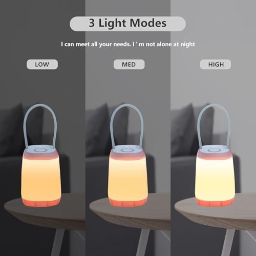 6 Pack LED Camping Light, 3 Modes Battery Powered Night Light for Indoor and Outdoor Emergency Light, Tent Lantern, Camping, Gifts (Includes 18 AAA Batteries)