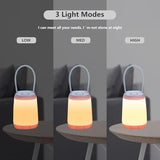 6 Pack LED Camping Light, 3 Modes Battery Powered Night Light for Indoor and Outdoor Emergency Light, Tent Lantern, Camping, Gifts (Includes 18 AAA Batteries)