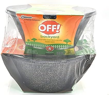 Off 2 Pk Citronella 3 Wick Candles