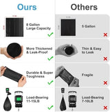 80 Portable Toilet Bags, Camping Toilet Bags, Biodegradable Porta Potty Bags, Thickened Toilet Waste Bags for 5 Gallon Bucket Toilet, Compostable Bags