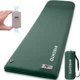 Self Inflating Sleeping Pad with Electric Pump, 3.14" Ultra-Thick Memory Foam Sleeping Mats for Camping,Easy Inflate&Deflate,9.5 R-Value Insulated Camping Mattress Pad with Pillow for Car Travel Tent