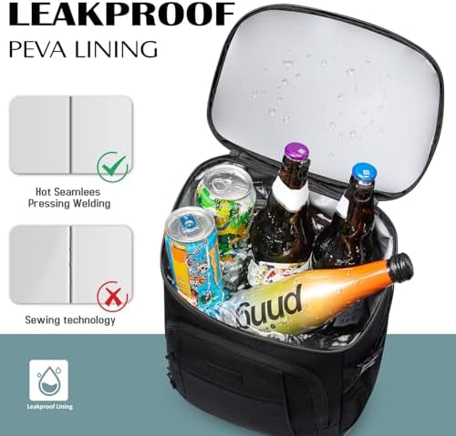 Tuwubi Cooler Backpack 35/42 Cans, Backpack Coolers Insulated Leak Proof for Men Women, Waterproof Soft Sided Lunch Camping Beach Travel Ice Chest Backpack Cooler Bag