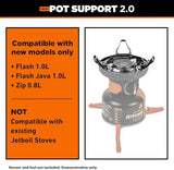 Jetboil Pot Support 2.0 with Foldable Arms for 2025 Jetboil Camp Stove Models, New for 2025