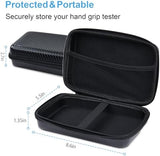 Handeful Grip Strength Tester Trainer - Dynamometer Handgrip Measurer Meter, Handheld Strengthener Exerciser for Sports, School, and Home Use (198Lbs / 90Kgs)