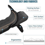 Inflatable SUV Air Mattress: Double-Sided Flocking Car Mattresses for Back SUV, Travel Camping SUV Sleeping Bed Mattress with Air Pump 2 Pillows