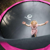 JUMPZYLLA Trampoline Outdoor 8FT 10FT 12FT 14FT 15FT 16FT with Enclosure and Ladder, ASTM Approved Recreational Trampoline for Kids and Adults, Anti-Rust Coated Frame