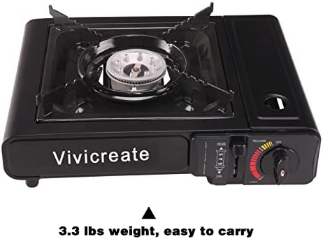 Vivicreate portable stove Camping BBQ Korean kitchen camp butane gas burner stove