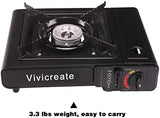Vivicreate portable stove Camping BBQ Korean kitchen camp butane gas burner stove