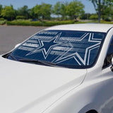 Fanmats NFL Windshield Sun Auto Shade, Sun Shield Sun Visor Accordion tri-fold for Storage 59" x 29.5", Colorful Team Design
