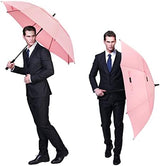 G4Free 47/54/62/68 Inch Automatic Open Golf Umbrella Oversize Extra Large Double Canopy Vented Windproof Waterproof Stick Umbrellas