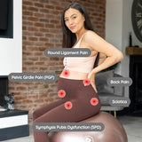 BABYGO® Birthing Ball for Pregnancy & Labor + Our Award Winning Book - Exercise, Birth & Recovery Plan, 5X Stronger Than a Yoga Ball with Eco Friendly Material