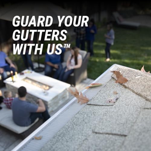 Raptor Gutter Guard – 48 FT. (Nominal) Contractor Grade Stainless Steel Micro-Mesh Gutter Guard Kit with Screws Included. Fits 5 in. Gutters and Smaller. DIY-Friendly. (5.625 in. x 47.625 in.)