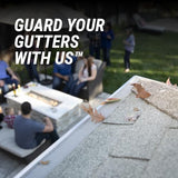 Raptor Gutter Guard – 48 FT. (Nominal) Contractor Grade Stainless Steel Micro-Mesh Gutter Guard Kit with Screws Included. Fits 6 in. & 7 in. Gutters. DIY-Friendly. (7.187 in. x 47.625 in.)