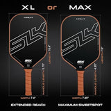 Selkirk Sport SLK Halo Raw Carbon Fiber Pickleball Paddle | Designed in The USA | Choose from The T700 Raw Carbon Fiber Power, The 18k Ultraweave Control, or The Kevlar Linkweave Thermoformed Pro