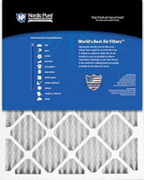 Nordic Pure 20x20x1 (19 1/2 x 19 1/2 x 3/4) Pleated MERV 12 Air Filters 6 Pack