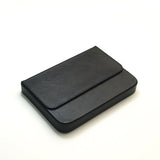 MIVLXLX Leather 12 Fountain Pen/Pencil Tray Case Organizer, Fashion Design, Handmade, Magnetic Closure with Drawer, Christmas Gift for Man/Woman/Office, 12 Slots(black)