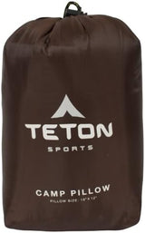 TETON Sports Camp Pillow; Great for Travel, Camping and Backpacking; Washable
