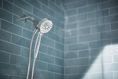 Moen 26100EP Engage 3.5-inch Six-Function Removable Handheld Showerhead with Eco-Performance and Magnetic Docking System, Chrome
