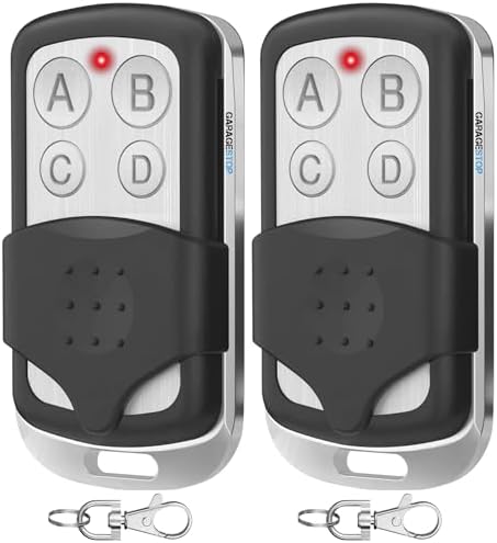 Garage Stop 2X for 893LM 893Max Chamberlain Craftsman Liftmaster Garage Door Opener Remote, 1993 to Present Garage Clicker, Universal Garage Door Remote Keychain