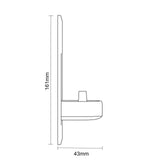 Proofvision Chargeur mural pour brosse à dents électrique Oral B/Braun Blanc